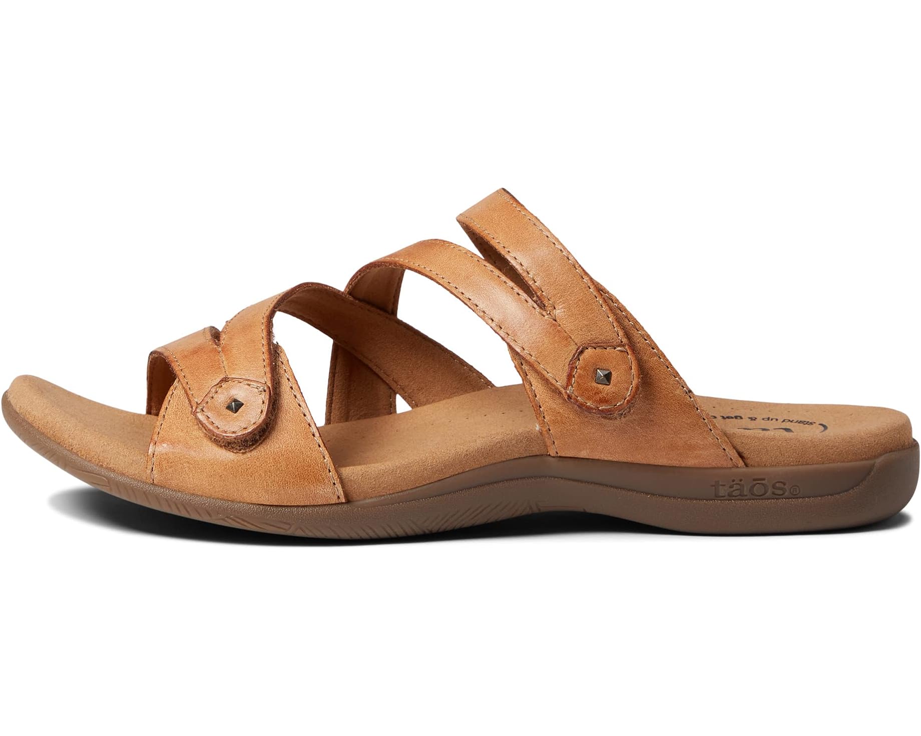 WOMEN'S TAOS DOUBLE U SANDAL | CARAMEL - Image 2