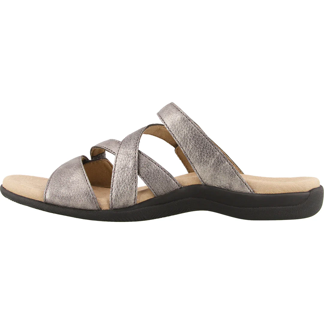 WOMEN'S TAOS DOUBLE U SANDAL | PEWTER - Image 2