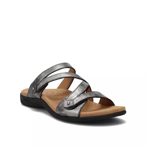 WOMEN'S TAOS DOUBLE U SANDAL | PEWTER - Image 4