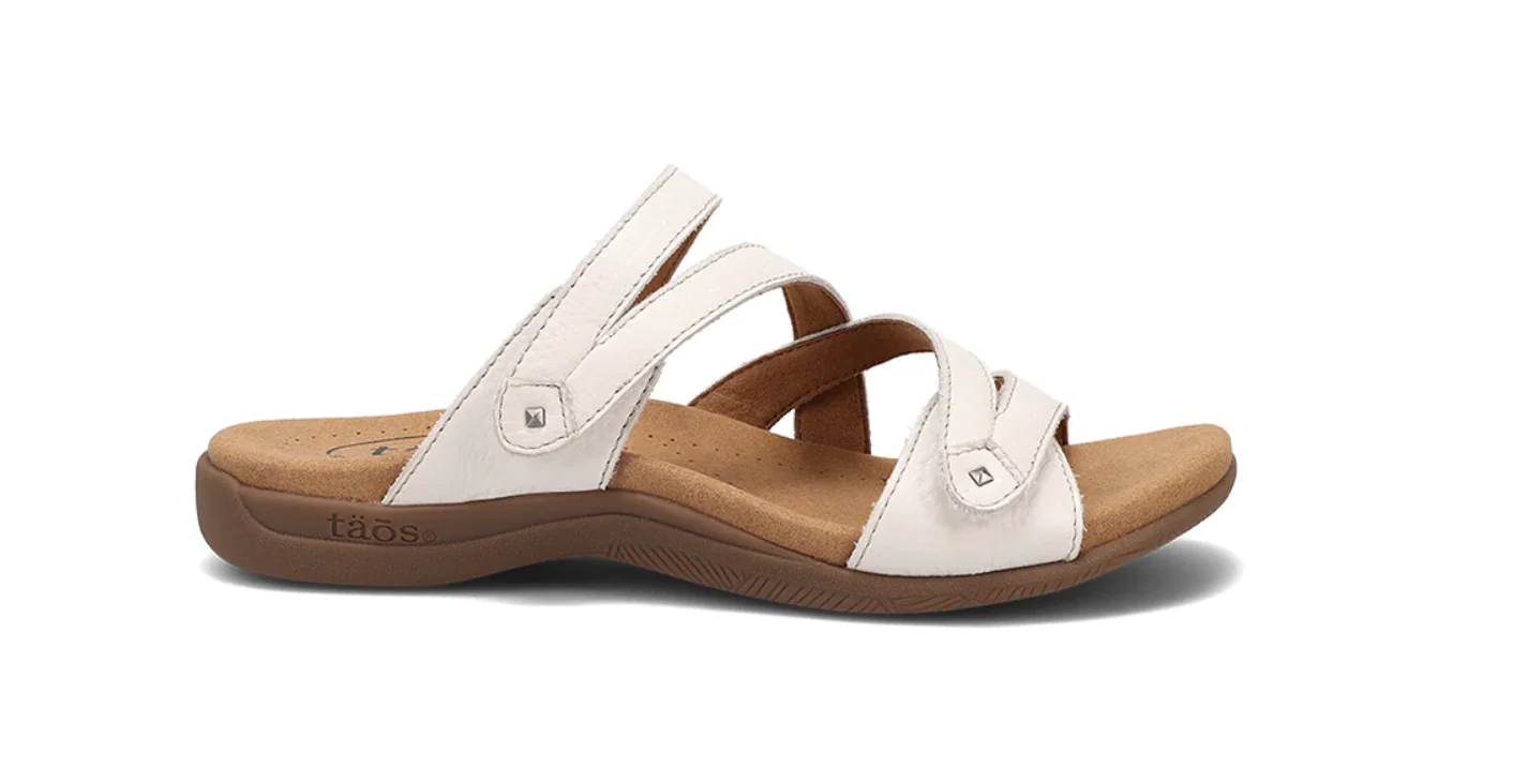 WOMEN'S TAOS DOUBLE U SANDAL | WHITE - Image 2