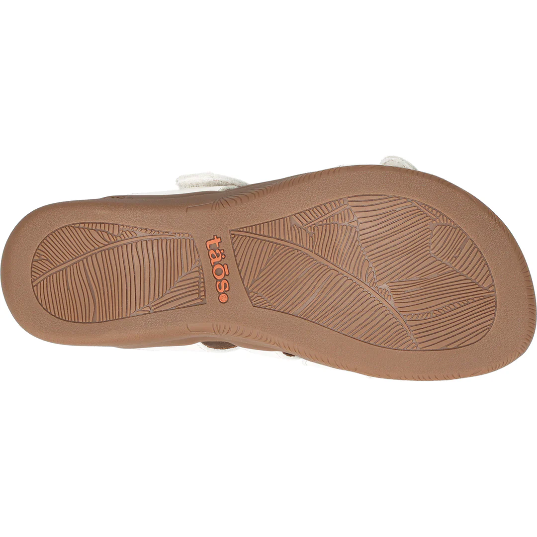 WOMEN'S TAOS DOUBLE U SANDAL | WHITE PEARL - Image 5