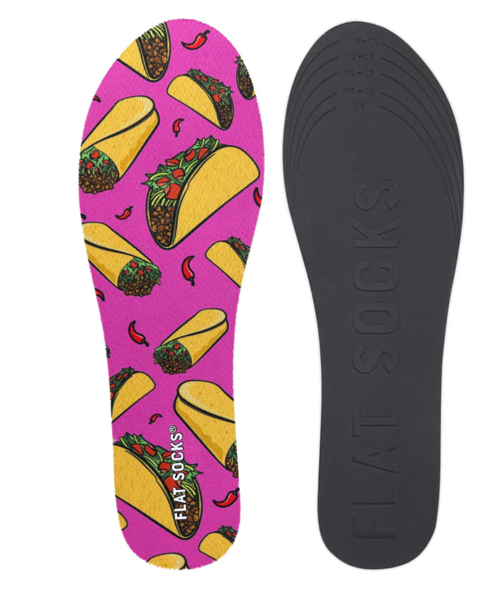 UNISEX FLAT SOCKS | TACO 'BOUT IT - Image 3