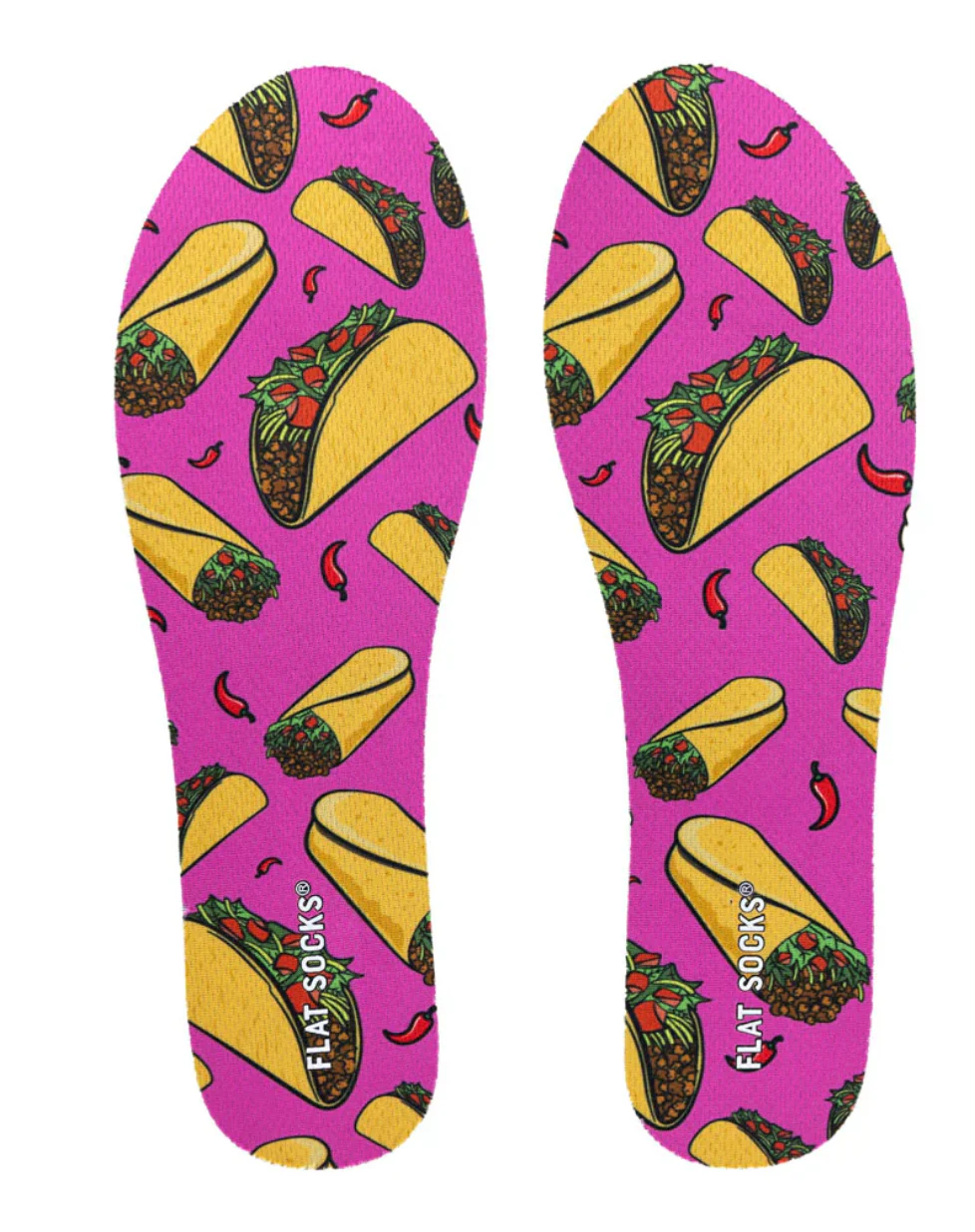 UNISEX FLAT SOCKS | TACO 'BOUT IT - Image 4