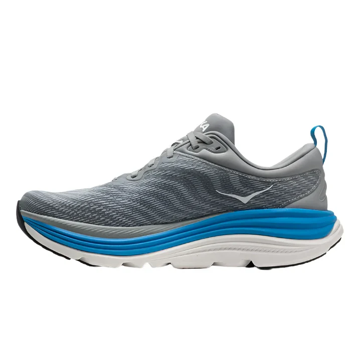 MEN'S HOKA GAVIOTA 5 | LIMESTONE / DIVA BLUE - Image 2