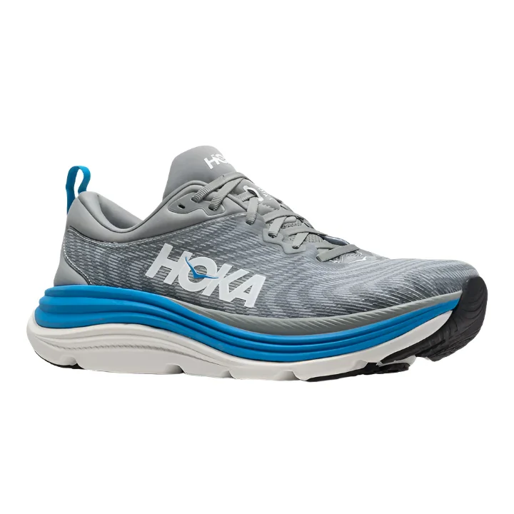 MEN'S HOKA GAVIOTA 5 | LIMESTONE / DIVA BLUE - Image 3