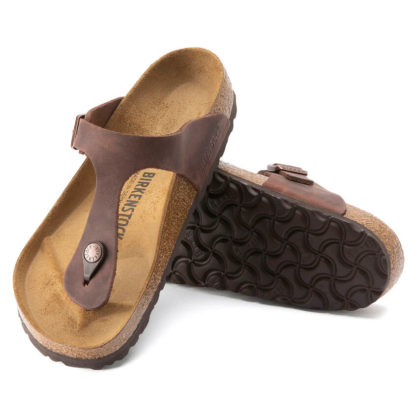 WOMEN'S BIRKENSTOCK GIZEH | HABANA OILED LEATHER - Image 4