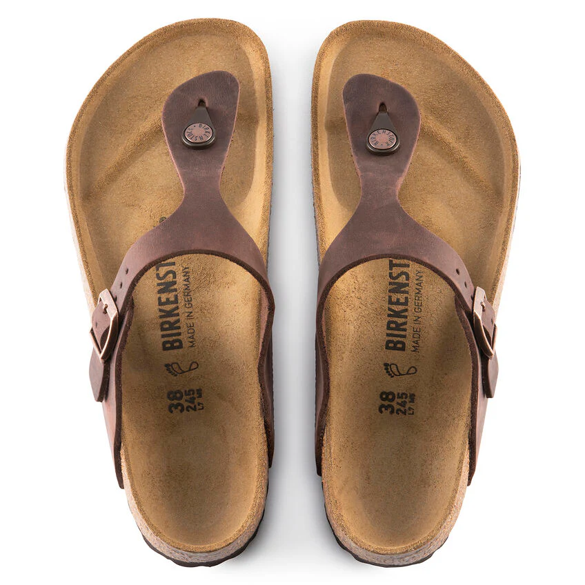 WOMEN'S BIRKENSTOCK GIZEH | HABANA OILED LEATHER - Image 5