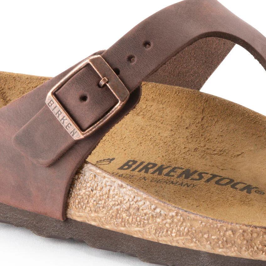 WOMEN'S BIRKENSTOCK GIZEH | HABANA OILED LEATHER - Image 7