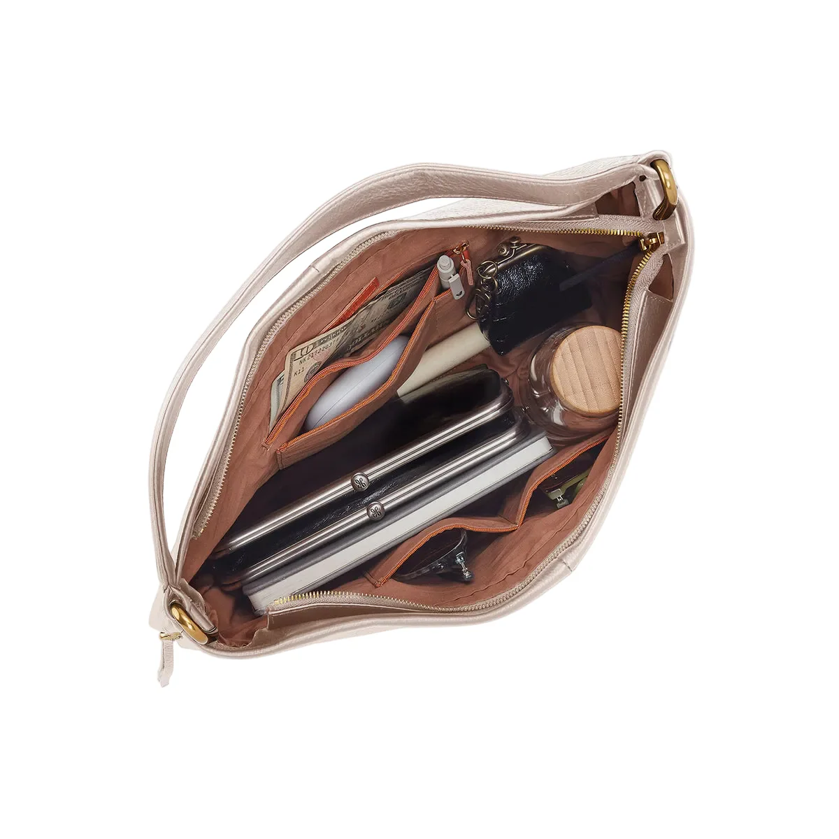 HOBO HARLEY HOBO BAG | STONEWASH - Image 3