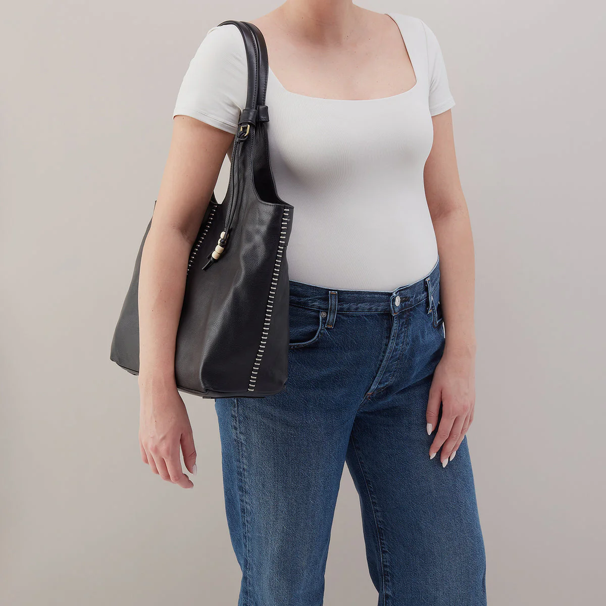 HOBO LA JOLLA TOTE | BLACK - Image 5