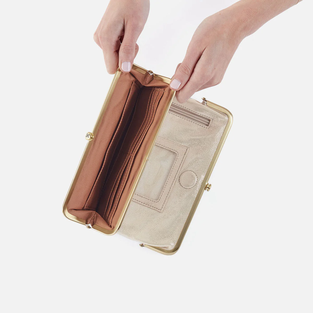 HOBO LAUREN CLUTCH BAG | SANDSHIMMER - Image 3