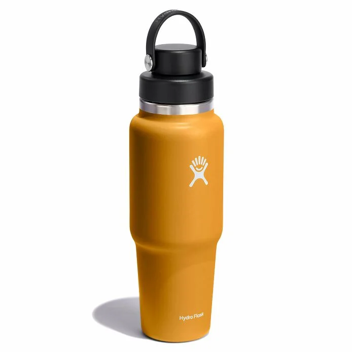 HYDRO FLASK 32 OZ WIDE MOUTH TRAVEL BOTTLE WITH FLEX CHUG CAP | FOSSIL - Image 3