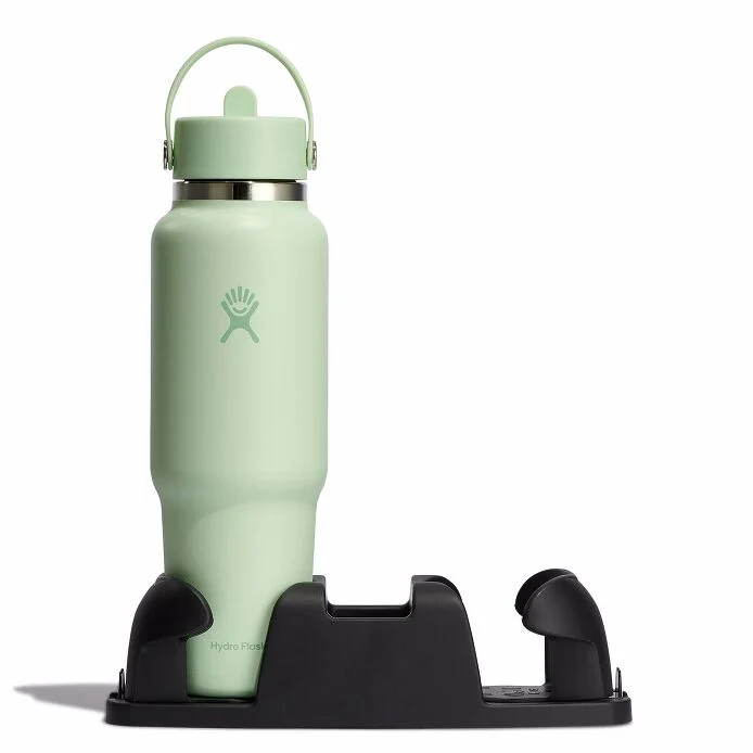 HYDRO FLASK 40 OZ WIDE MOUTH TRAVEL BOTTLE WITH FLEX STRAW CAP | ALOE - Image 4