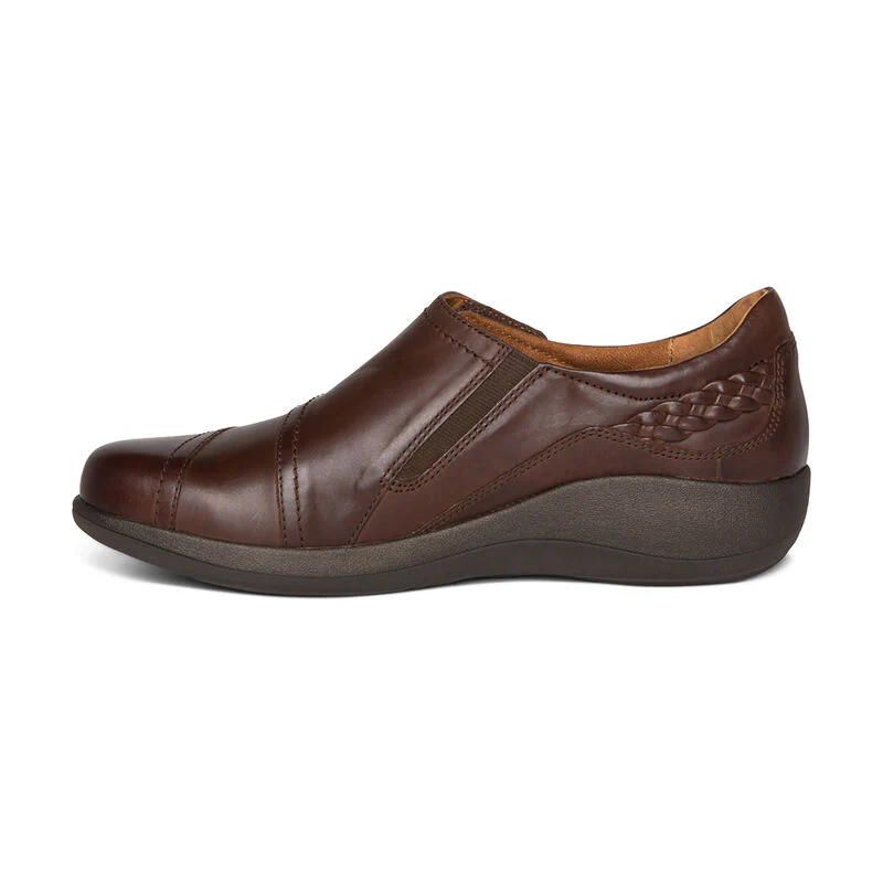 WOMEN'S AETREX KARINA MONK STRAP | BROWN - Image 3