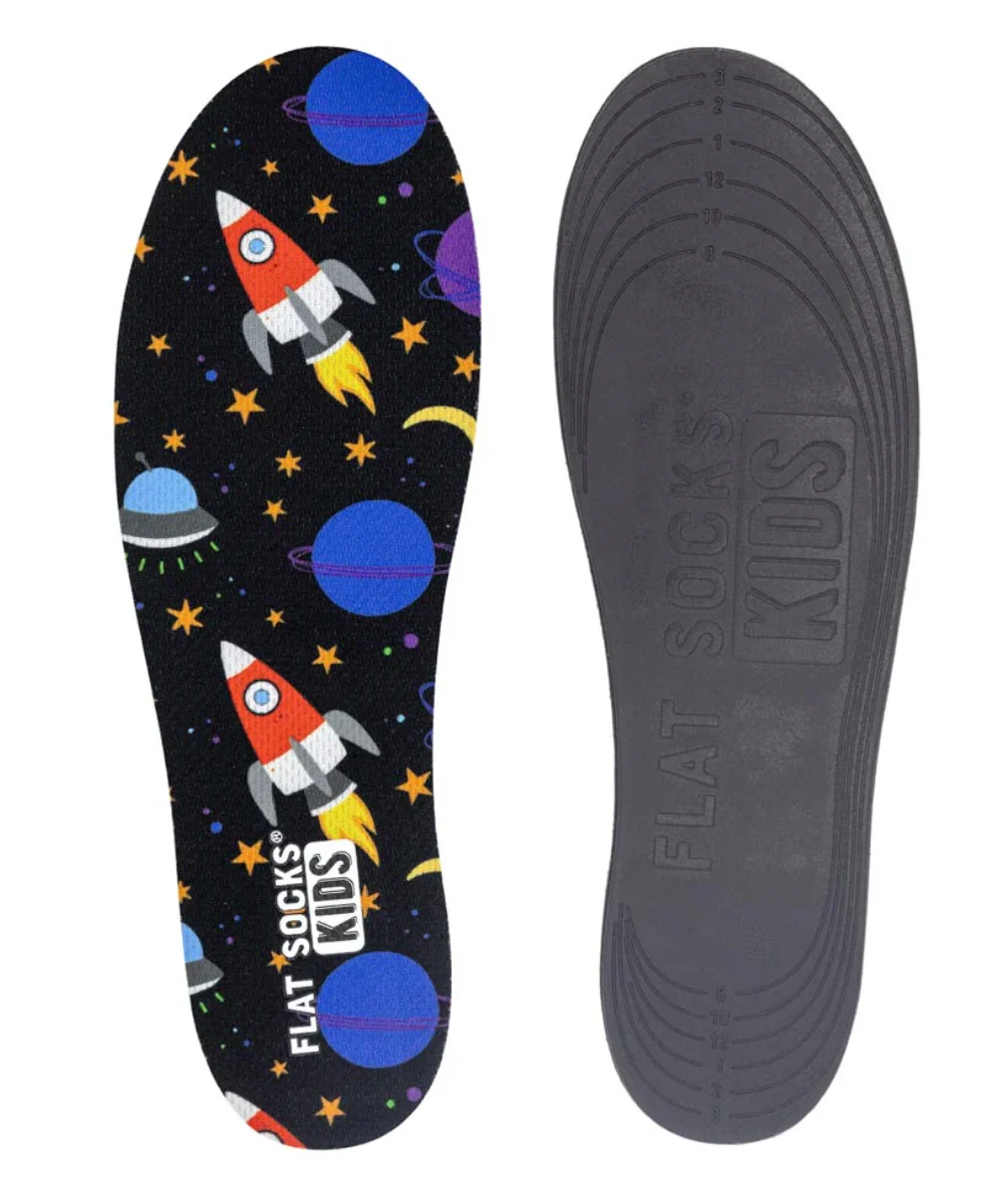 KIDS FLAT SOCKS MESH | OUTERSPACE - Image 3