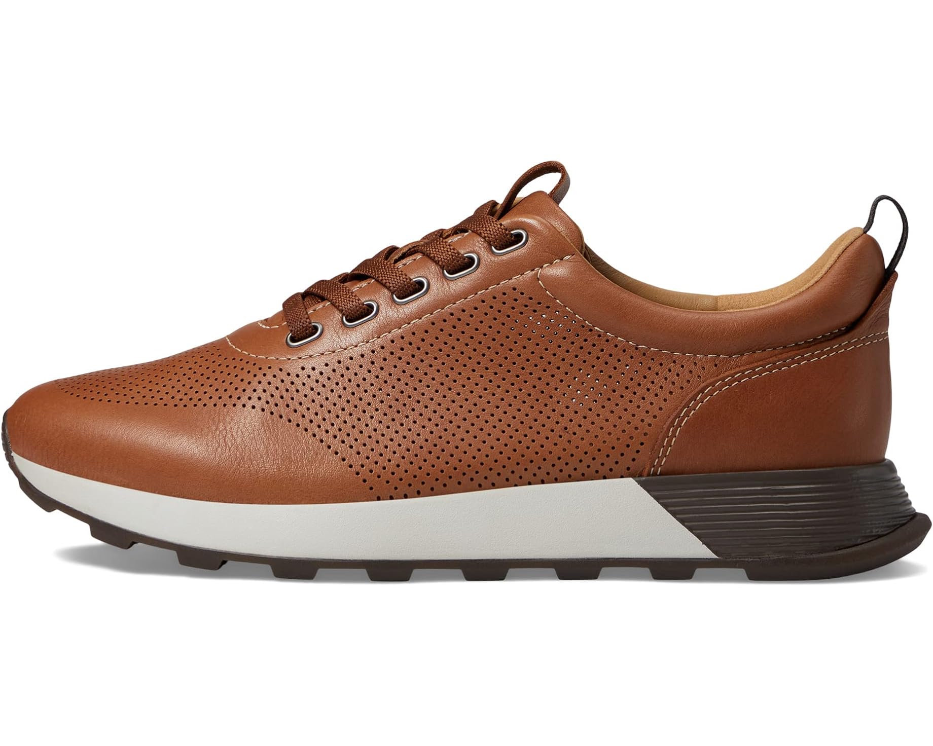 MEN'S JOHNSTON & MURPHY KINNON PERFORATED JOGGER | TAN - Image 3