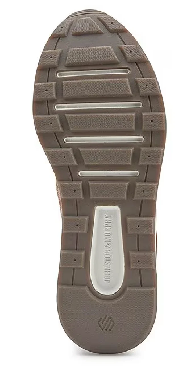 MEN'S JOHNSTON & MURPHY KINNON PERFORATED JOGGER | TAN - Image 8
