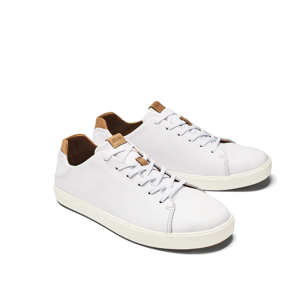 MEN'S OLUKAI LAE'AHI Li ' ILI | BRIGHT WHITE / BRIGHT WHITE - Image 4