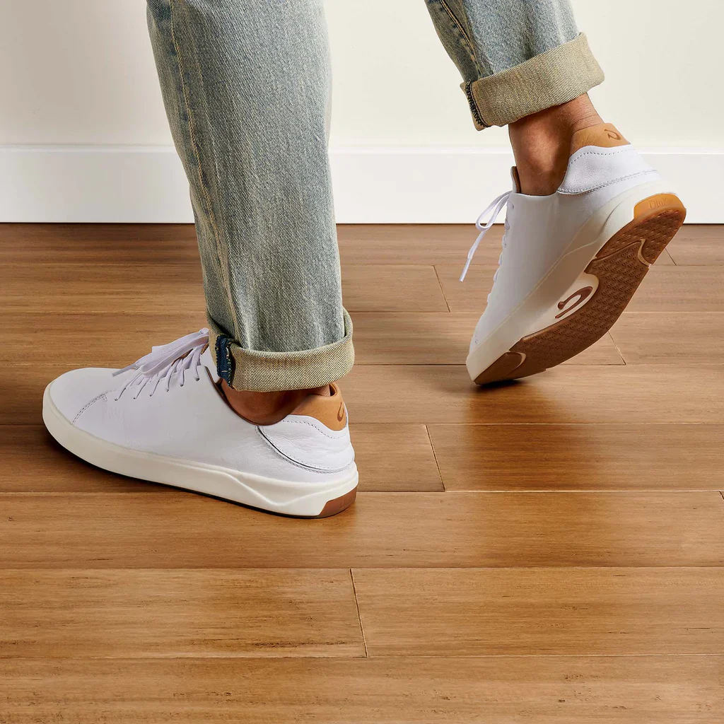 MEN'S OLUKAI LAE'AHI Li ' ILI | BRIGHT WHITE / BRIGHT WHITE - Image 9