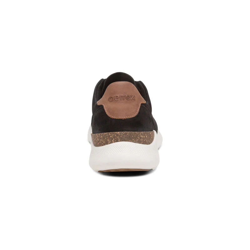 WOMEN'S AETREX LAURA ARCH SUPPORT SNEAKERS | BLACK - Image 6