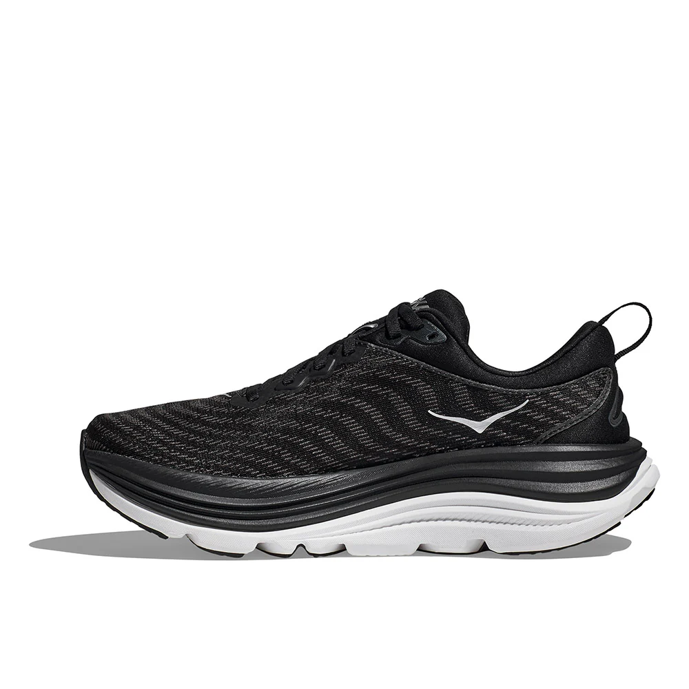 MEN'S HOKA GAVIOTA 5 | BLACK / WHITE - Image 3