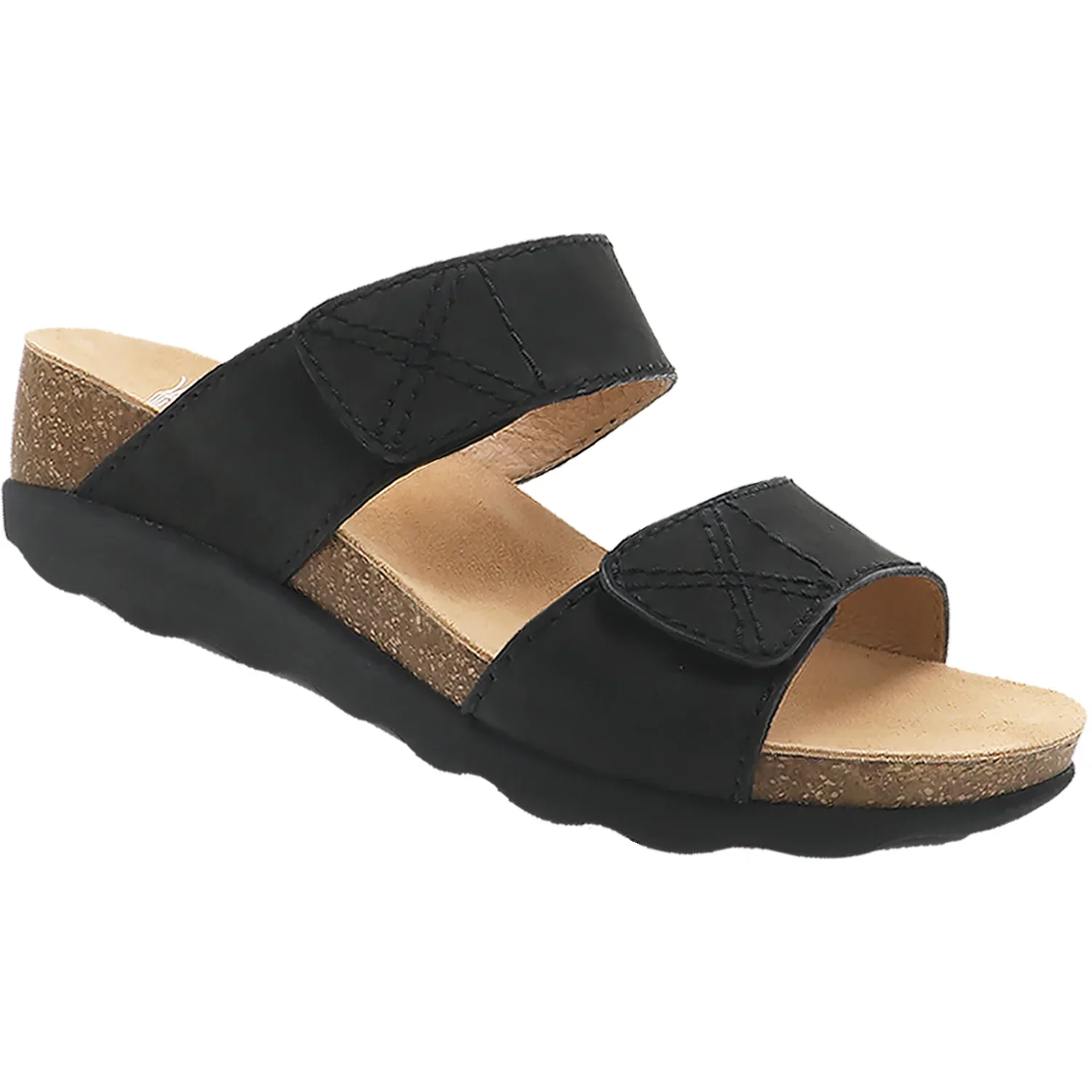 WOMEN'S DANSKO MADDY | BLACK MILLED NUBUCK - Image 3