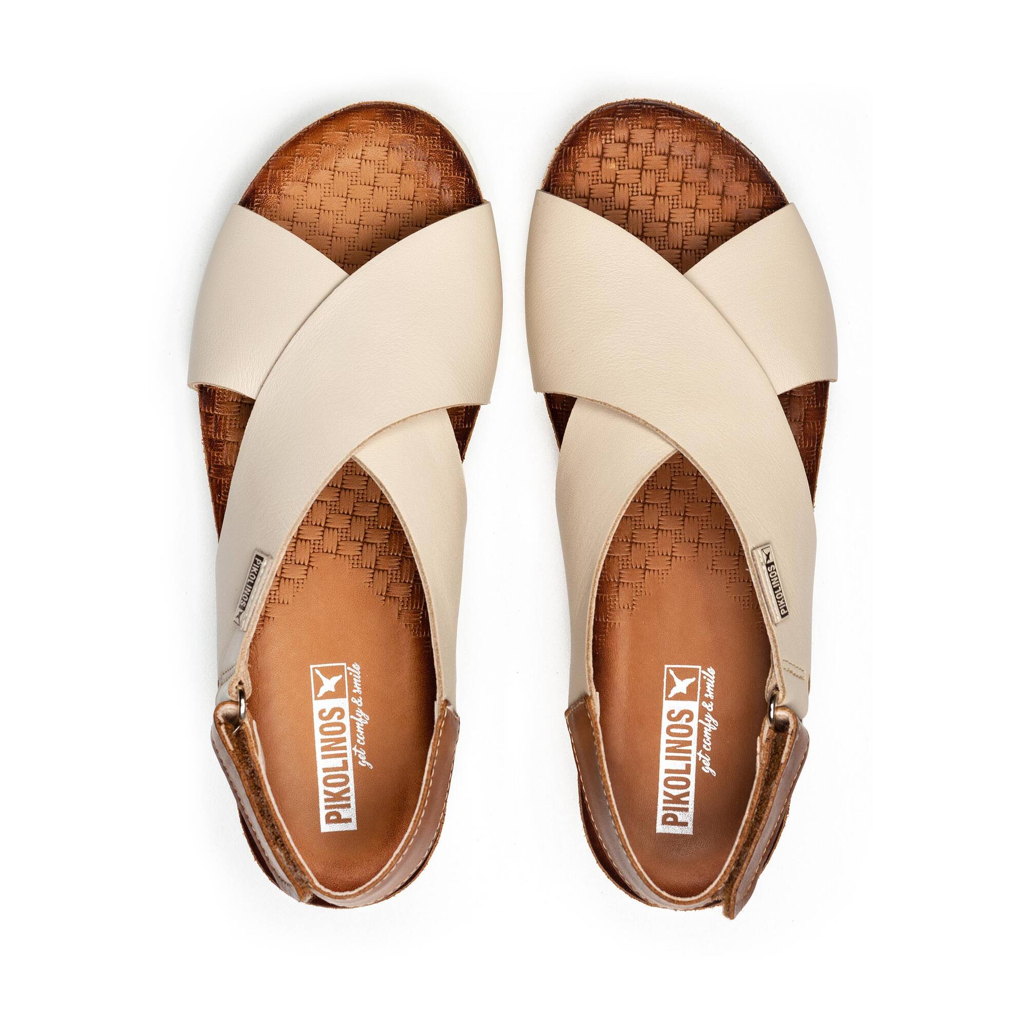 WOMEN'S PIKOLINOS MAHON CROSS - STRAPPED SANDAL | MARFIL - Image 6