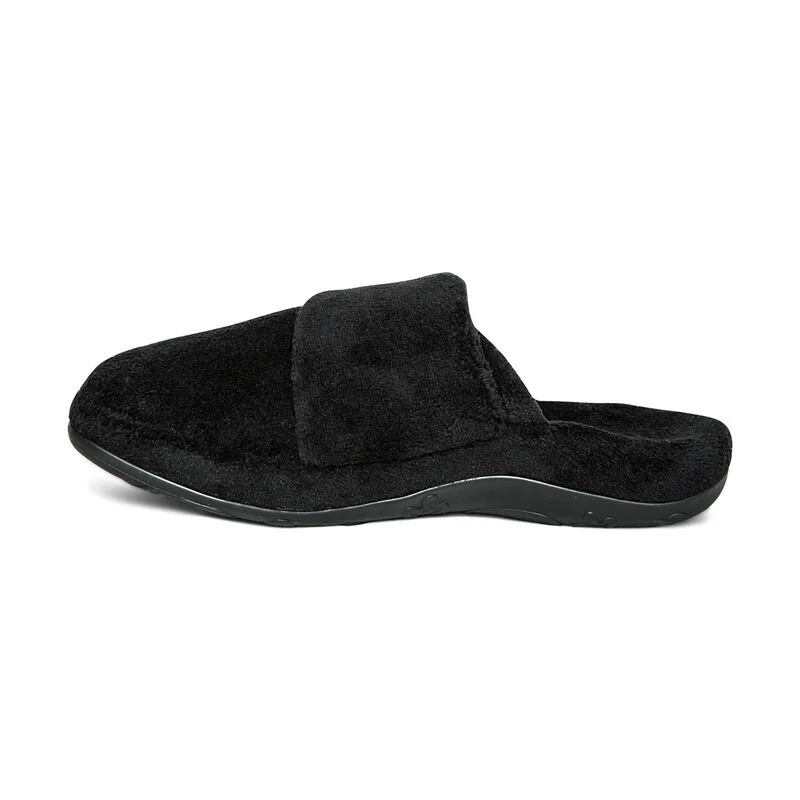 WOMEN'S AETREX MANDY CLOSED TOE SLIPPER | BLACK - Image 3