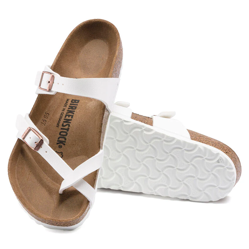 WOMEN'S BIRKENSTOCK MAYARI BIRKO-FLOR | WHITE - Image 5