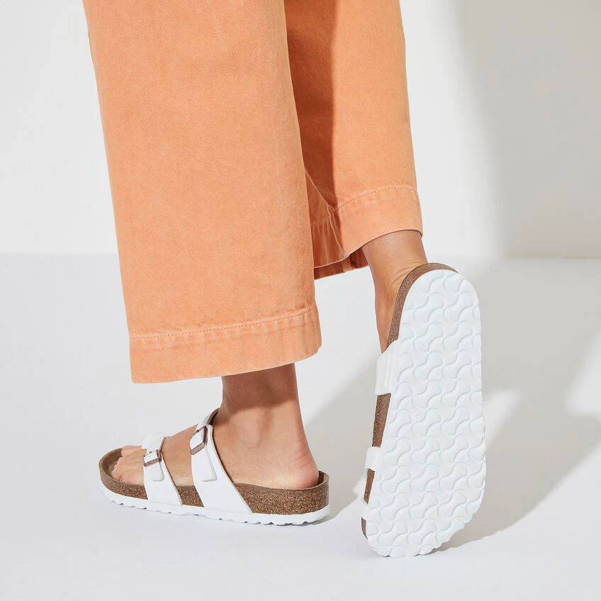 WOMEN'S BIRKENSTOCK MAYARI BIRKO-FLOR | WHITE - Image 6