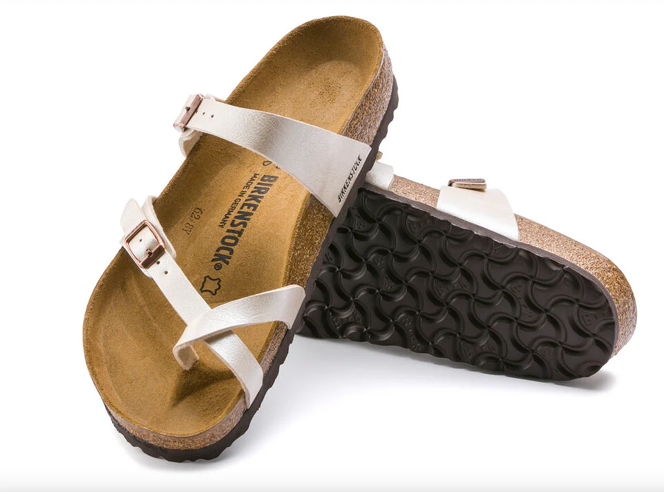 WOMEN'S BIRKENSTOCK MAYARI BIRKO-FLOR | GRACEFUL PEARL WHITE - Image 4