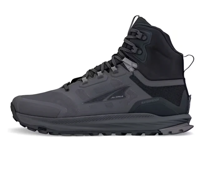 MEN'S ALTRA LONE PEAK 9 WATERPROOF MID | BLACK / GRAY - Image 2
