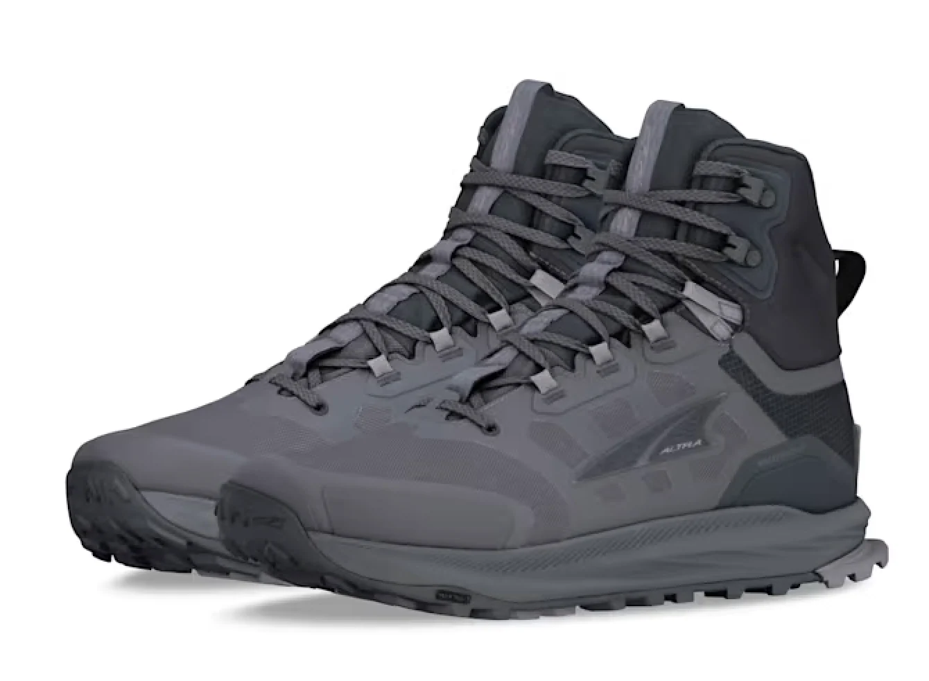 MEN'S ALTRA LONE PEAK 9 WATERPROOF MID | BLACK / GRAY - Image 5