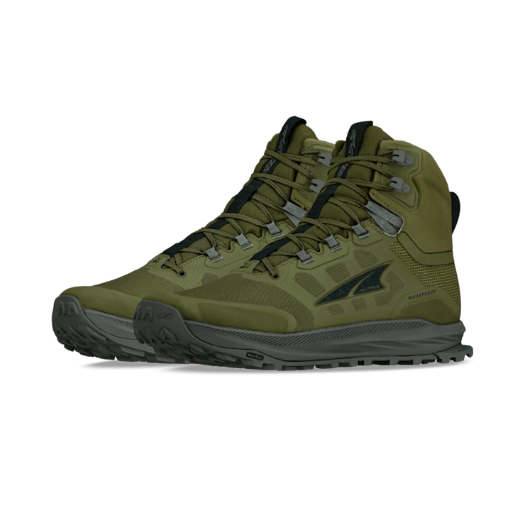 MEN'S ALTRA LONE PEAK 9 WATERPROOF MID | GREEN - Image 4