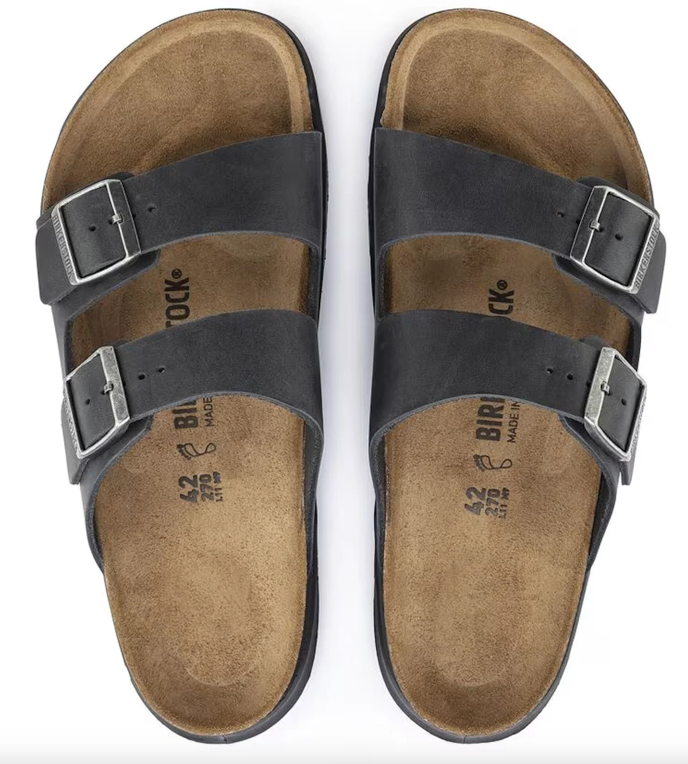 MEN'S BIRKENSTOCK ARIZONA RUGGED | BLACK - Image 5