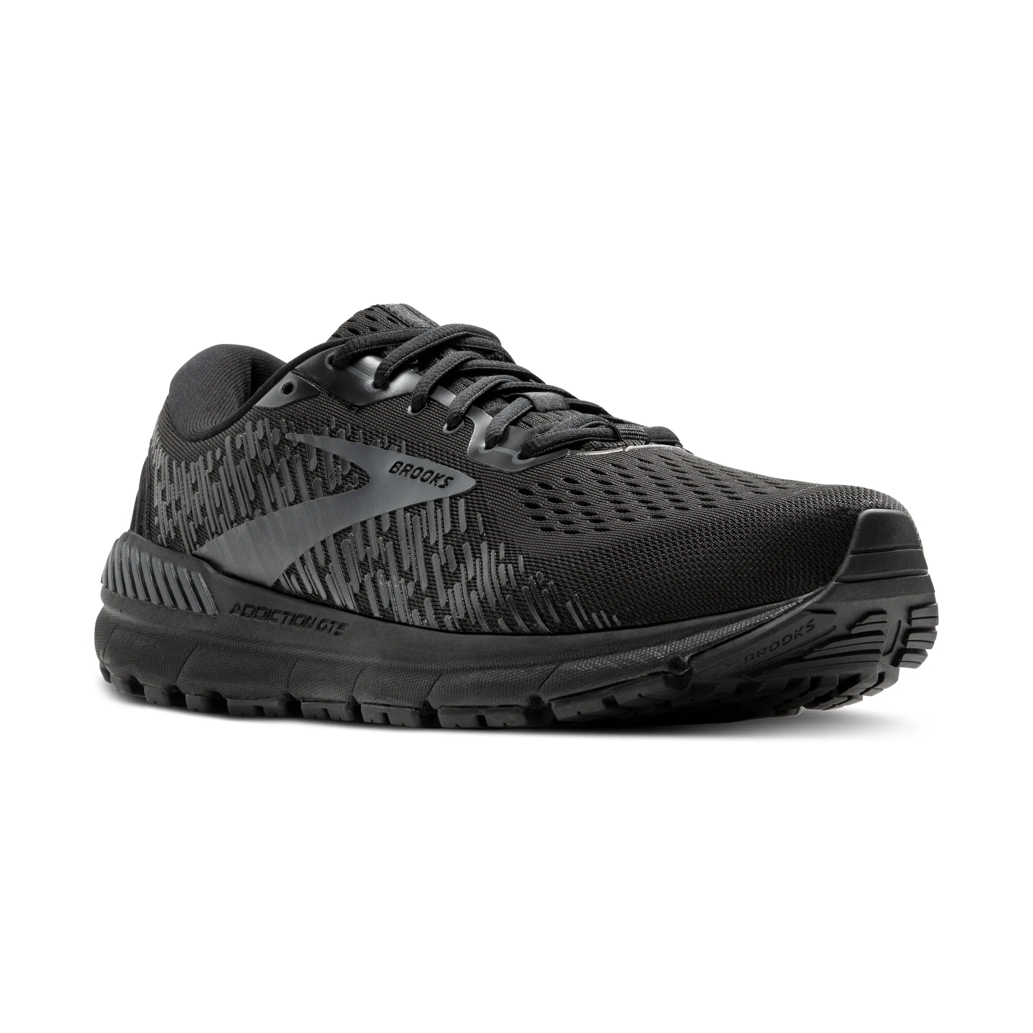 MEN'S BROOKS ADDICTION GTS 15 | BLACK / BLACK / EBONY - Image 2