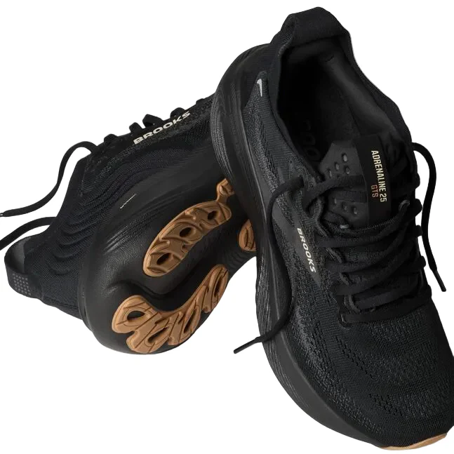 MEN'S BROOKS ADRENALINE GTS 25 | BLACK / BISCUIT - Image 7