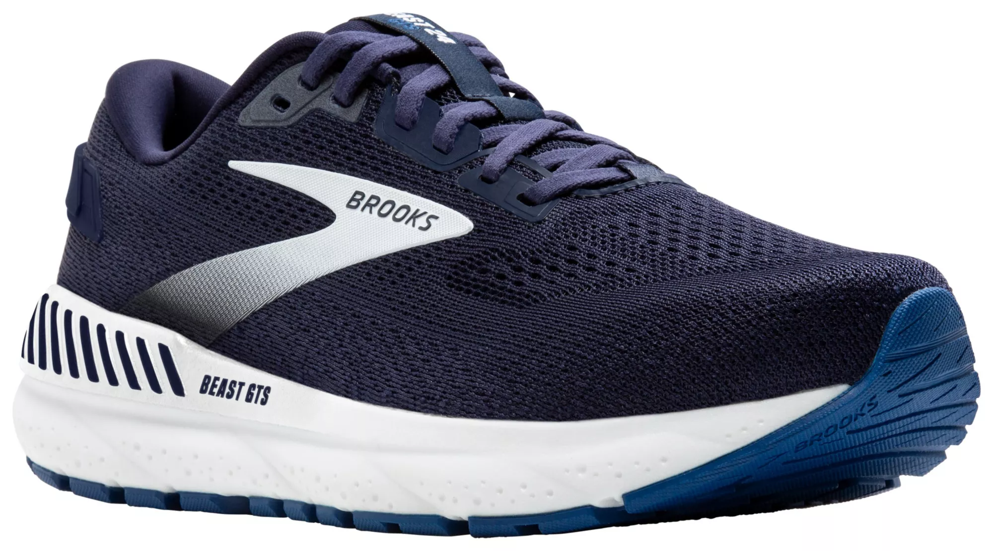 MEN'S BROOKS BEAST GTS 24 | PEACOAT / TRUE NAVY / WHITE - Image 3