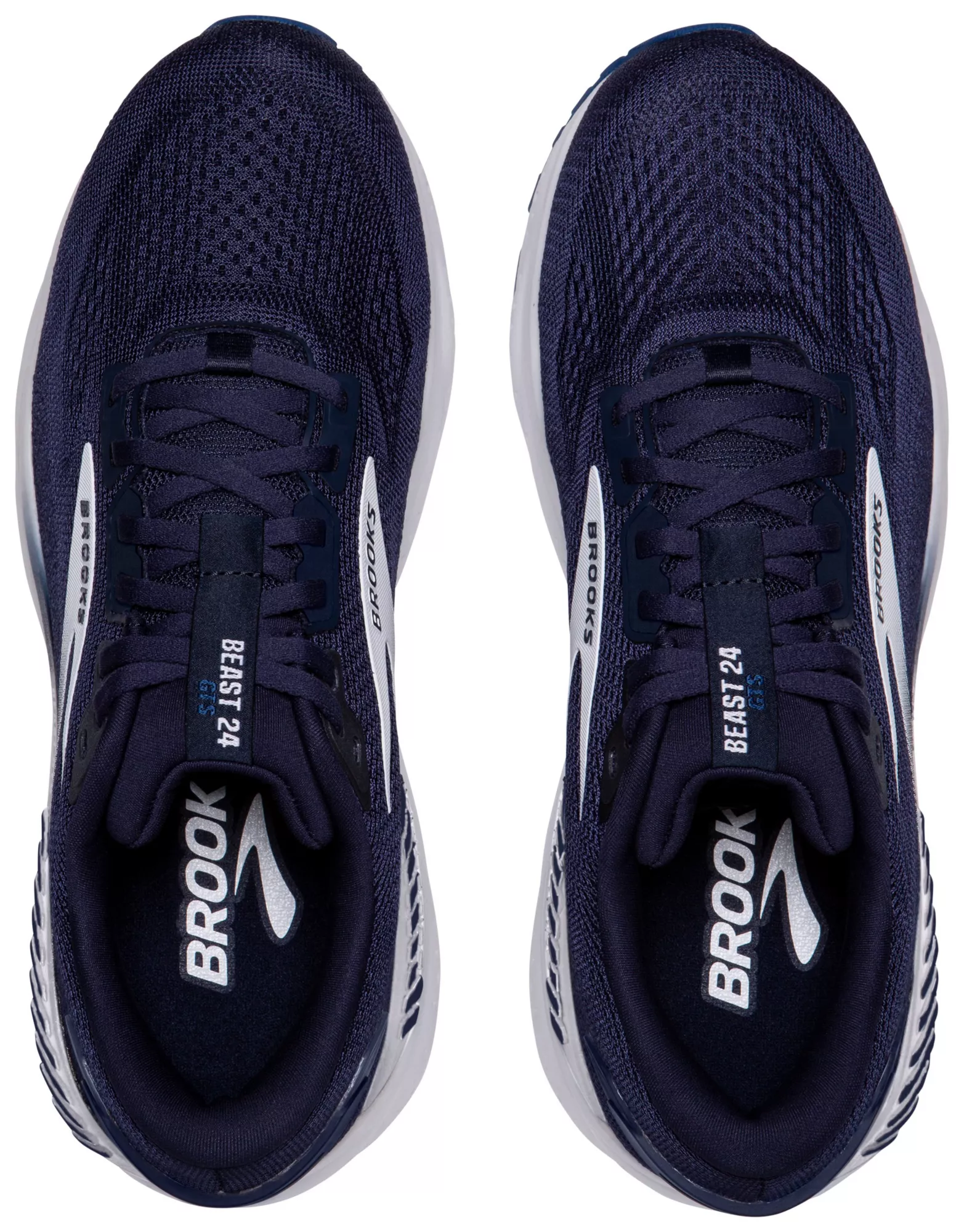 MEN'S BROOKS BEAST GTS 24 | PEACOAT / TRUE NAVY / WHITE - Image 4