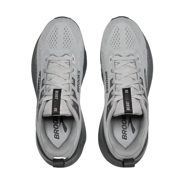 MEN'S BROOKS BEAST GTS 26 | GRAY / GRAY / BLACKENED PEARL - Image 6