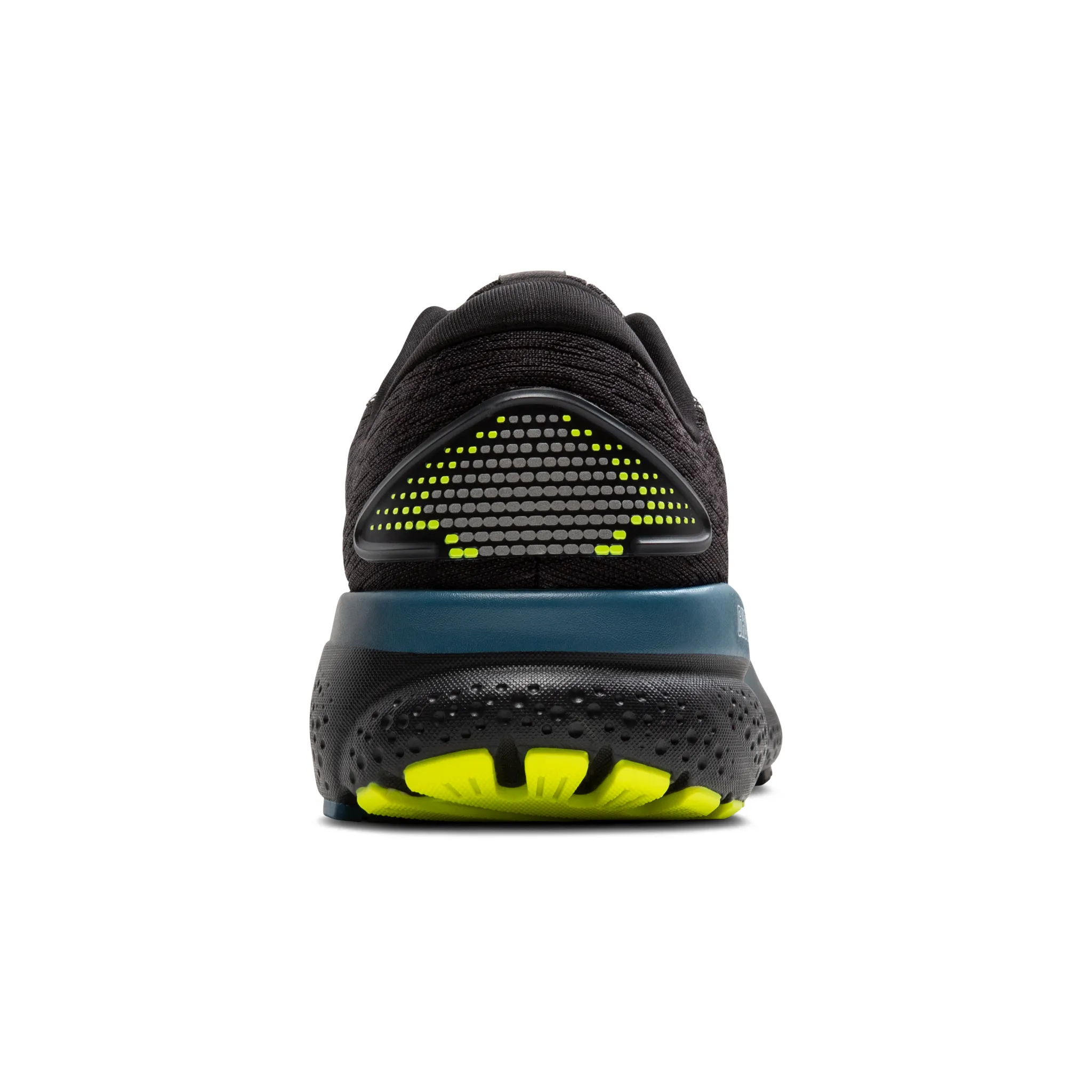 MEN'S BROOKS GHOST 16 | BLACK / EBONY / BLUE - Image 2