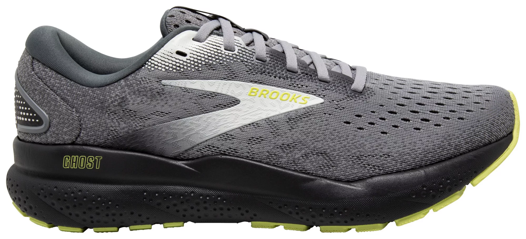 MEN'S BROOKS GHOST 16 | PRIMER / GRAY / LIME