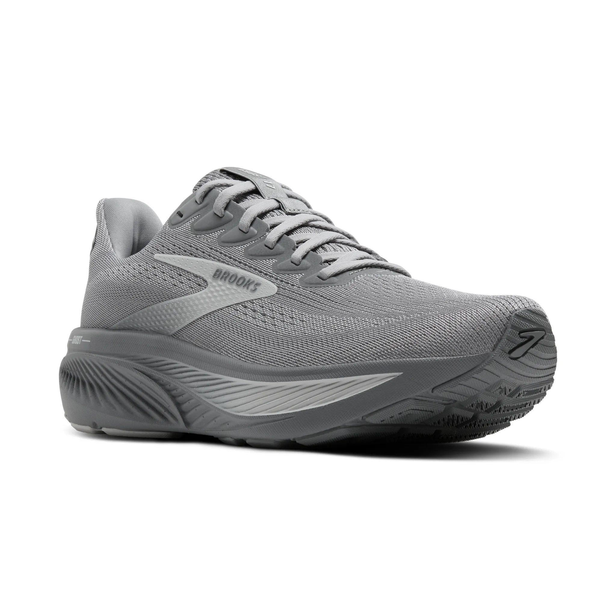 MEN'S BROOKS GHOST 17 | PRIMER GRAY / OYSTER MUSHROOM - Image 2