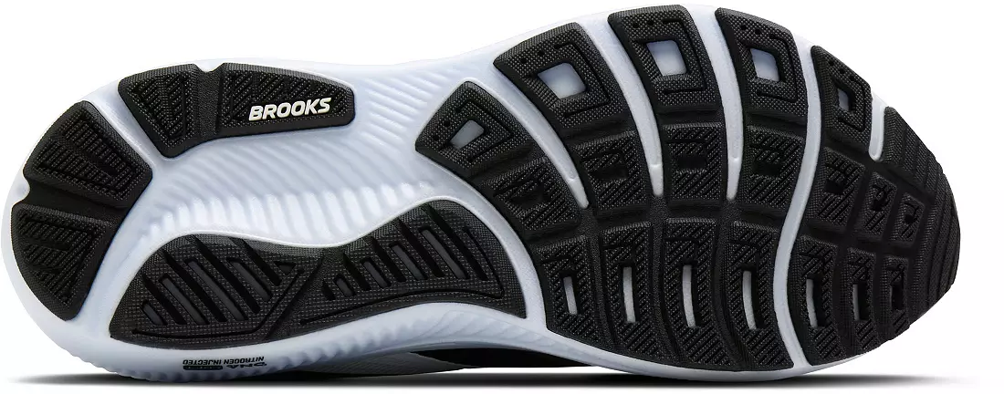 MEN'S BROOKS GHOST 18 | BLACK / GREY / WHITE - Image 6