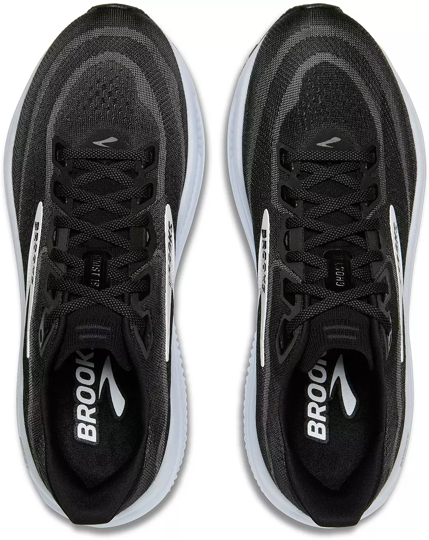 MEN'S BROOKS GHOST 18 | BLACK / GREY / WHITE - Image 7