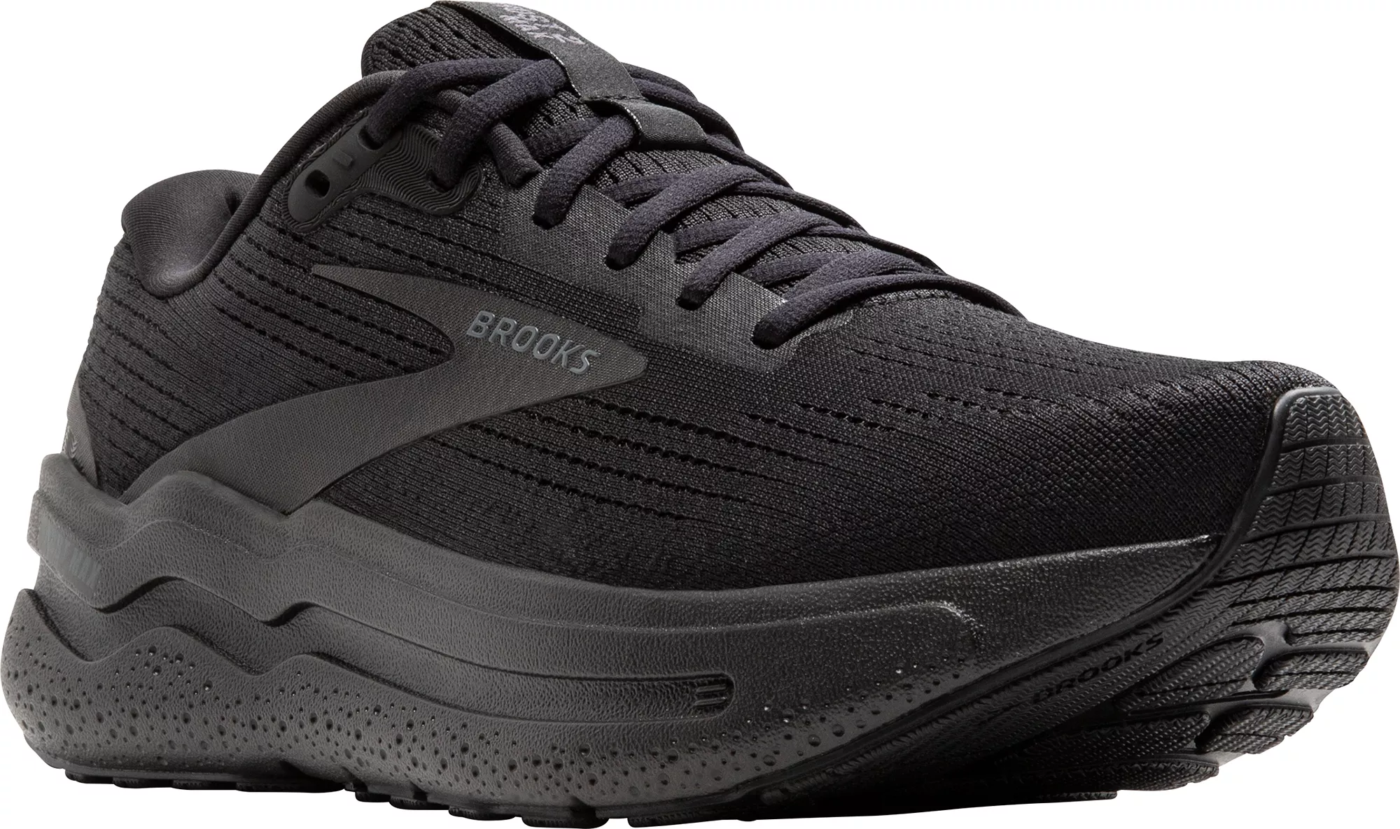 MEN'S BROOKS GHOST MAX 2 | BLACK / BLACK / EBONY - Image 3