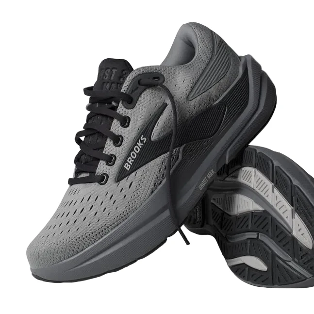 MEN'S BROOKS GHOST MAX 3 | PRIMER GREY / EBONY - Image 7
