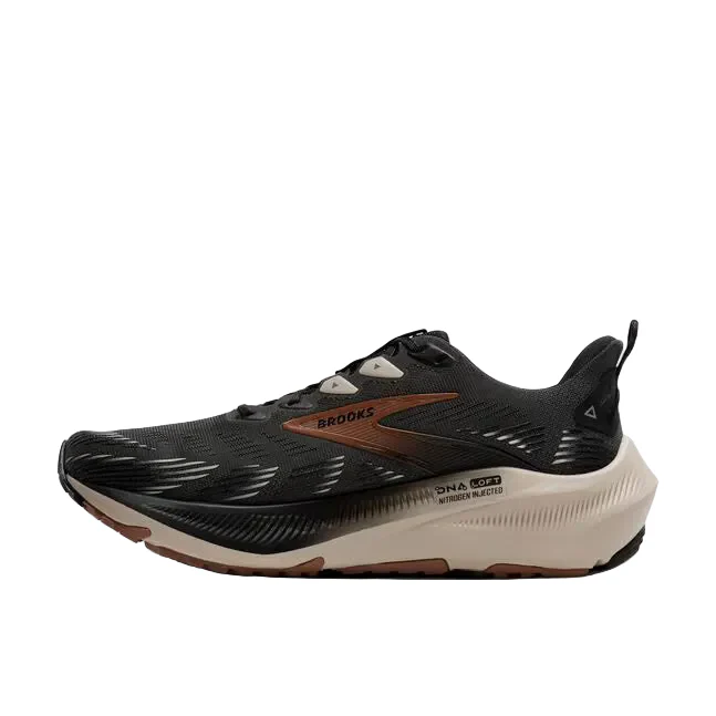 MEN'S BROOKS GHOST TRAIL | EBONY / BLACK / CLOVE - Image 2