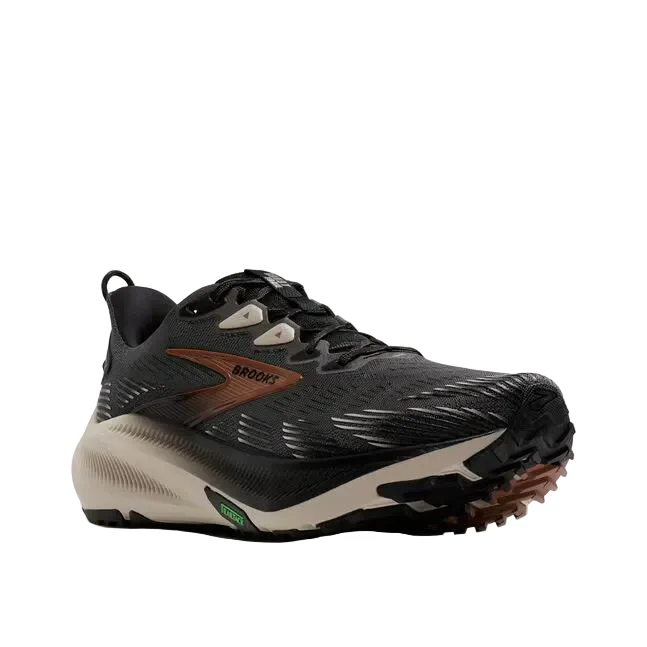MEN'S BROOKS GHOST TRAIL | EBONY / BLACK / CLOVE - Image 3