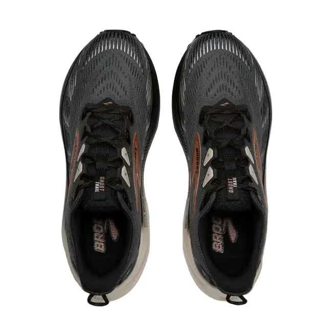 MEN'S BROOKS GHOST TRAIL | EBONY / BLACK / CLOVE - Image 6